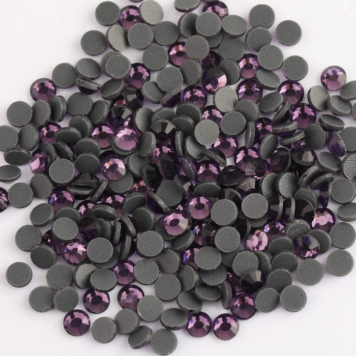 Beadsland Crystal Hotfix Rhinestone,Machine Cut Stone - Violet