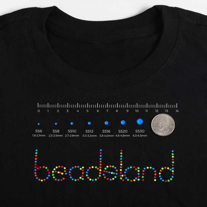 Beadsland Hotfix Rhinestones, Crystal Rhinestones for Crafts Clothes DIY Decoration-Neon Blue