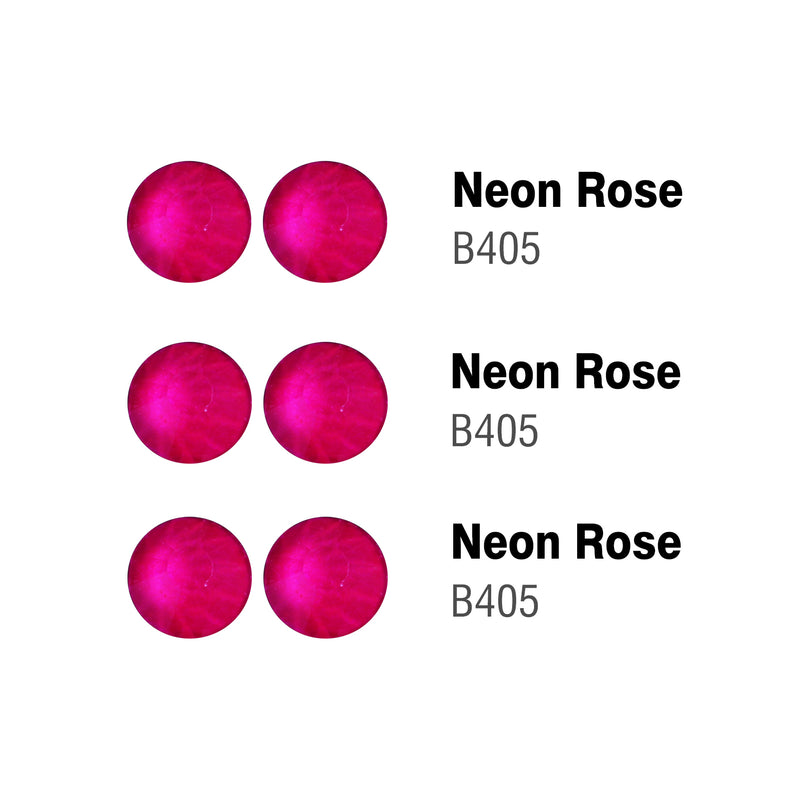 Beadsland Hotfix Rhinestones Bulk, Hot Fix Rhinestones for Crafts Clothes DIY Decoration, Neon Rose