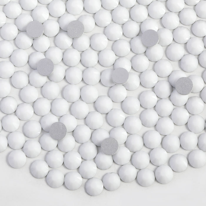 Beadsland Kristall-Strasssteine ​​mit flacher Rückseite, runde Edelsteine ​​für Nagelkunst und Bastelarbeiten, zum Kleben – Capriblau