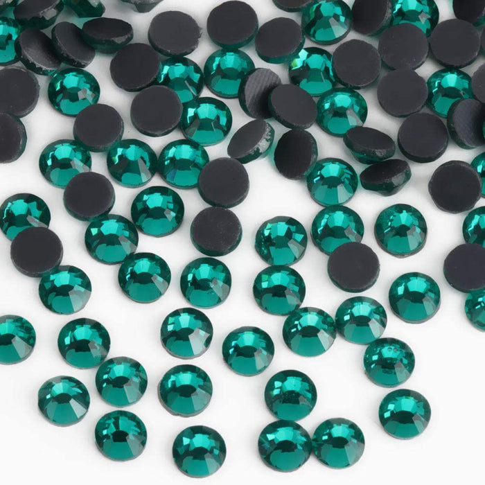 Beadsland Kristall-Hotfix-Strass, maschinengeschliffener Stein – blauer Zirkon