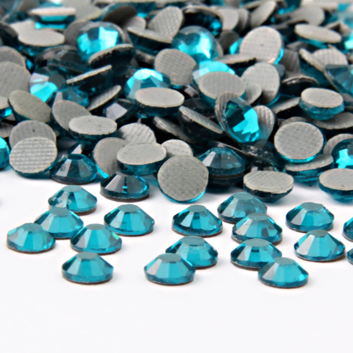 Beadsland Crystal Hotfix Rhinestone,Machine Cut Stone - Indicolite