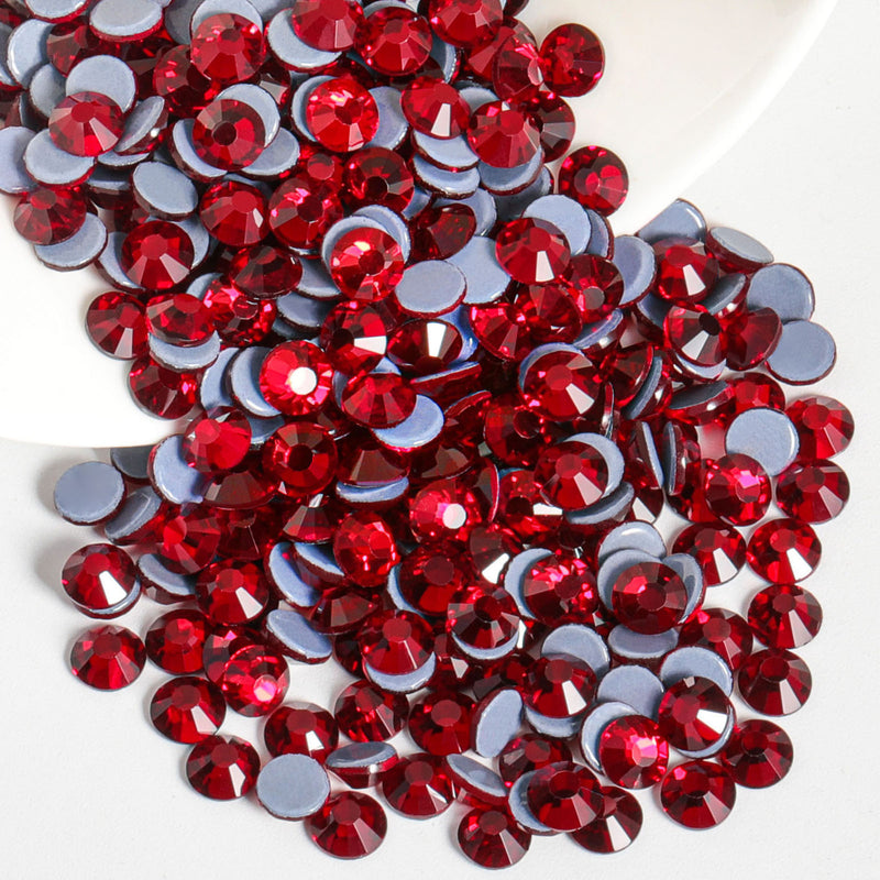 Beadsland Hotfix Rhinestones, Crystal Rhinestones for Crafts Clothes DIY Decoration-Dark Siam