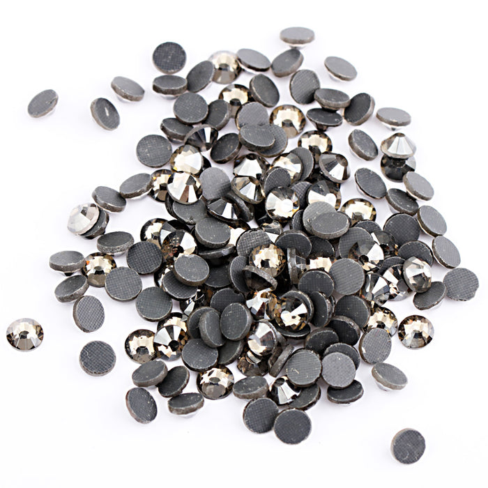 Beadsland Crystal Hotfix Rhinestone,Machine Cut Stone - Hematite