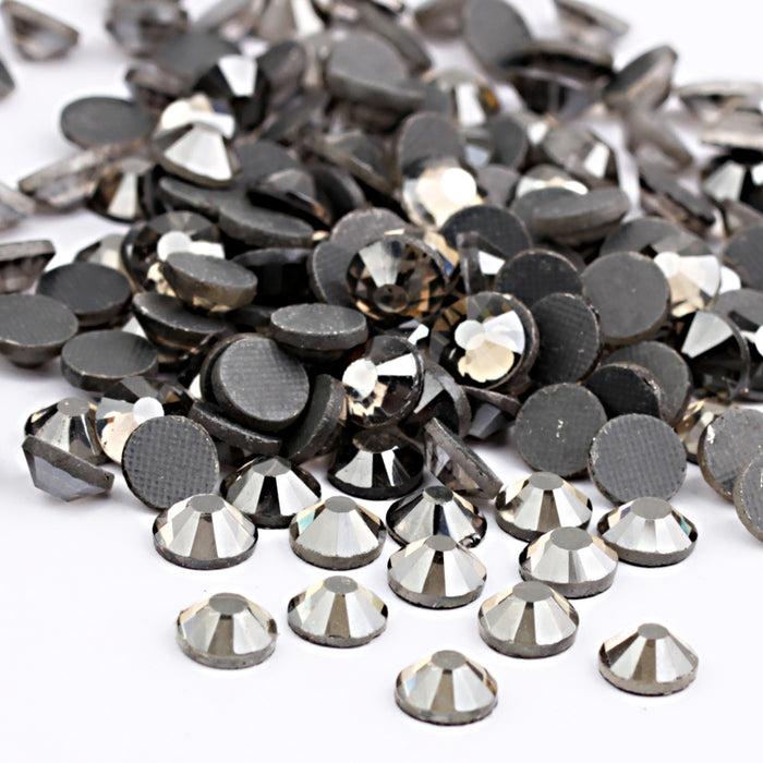 Beadsland Crystal Hotfix Rhinestone,Machine Cut Stone - Hematite