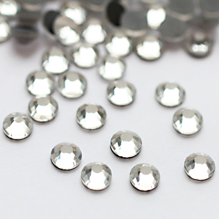 Beadsland Crystal Hotfix Rhinestone,Piedra cortada a máquina - Cristal