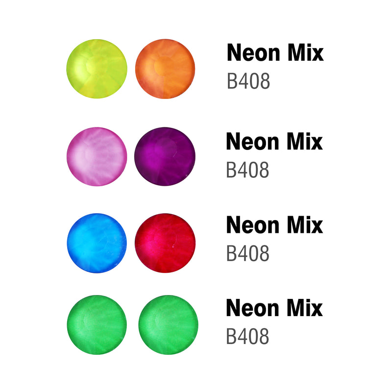 Beadsland Hotfix Rhinestones Bulk, Hot Fix Rhinestones for Crafts Clothes DIY Decoration, Neon Mix