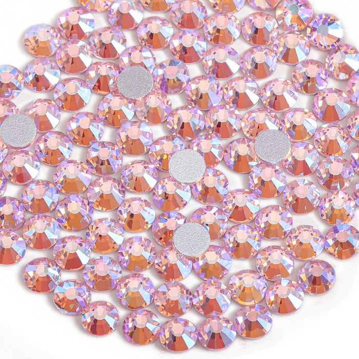 Beadsland Flat Back Crystal Rhinestones Round Gems For Nail Art And Cr