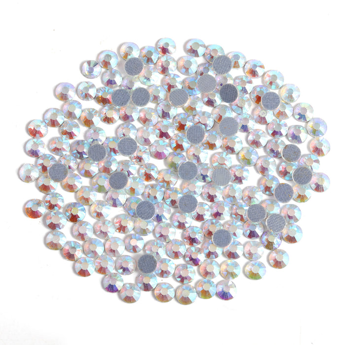 Hotfix Rhinestones Bulk for Crafts Clothes,Hotfix Crystals DIY Decoration, SS6-SS30 - Crystal AB