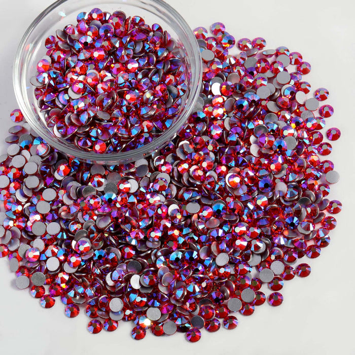 Beadsland Flatback Rhinestones Bulk, Rhinestones for Nails Crafts Clothes DIY Decoration,HyacinthAB