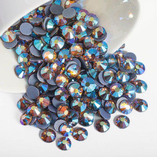 Beadsland Hotfix Rhinestones, 2880pcs Flatback Crystal Rhinestones for  Crafts Clothes DIY Decorations, Sapphire, SS10, 2.7-2.9mm