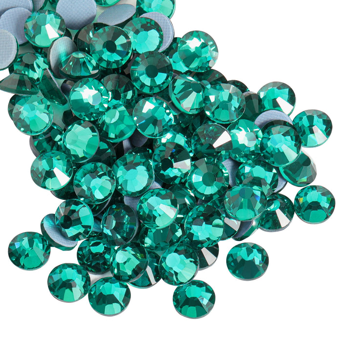 Beadsland Hotfix Strass, diamantes de imitación de cristal para manualidades, ropa, decoración de bricolaje, circón azul