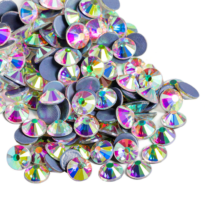 Beadsland Hotfix Rhinestones, Crystal Rhinestones for Crafts Clothes DIY Decoration-Crystal AB