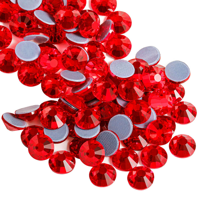 Beadsland Hotfix Rhinestones, Crystal Rhinestones for Crafts Clothes DIY Decoration-Light Siam