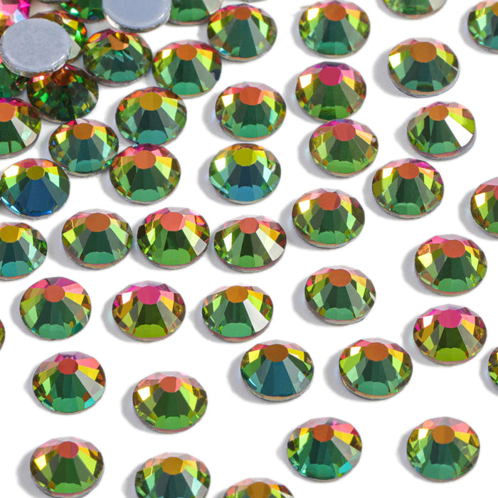Beadsland Hotfix Rhinestones, Crystal Rhinestones for Crafts Clothes DIY Decoration-Rainbow